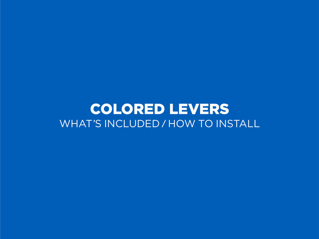 Lever Mounts - Colored Levers